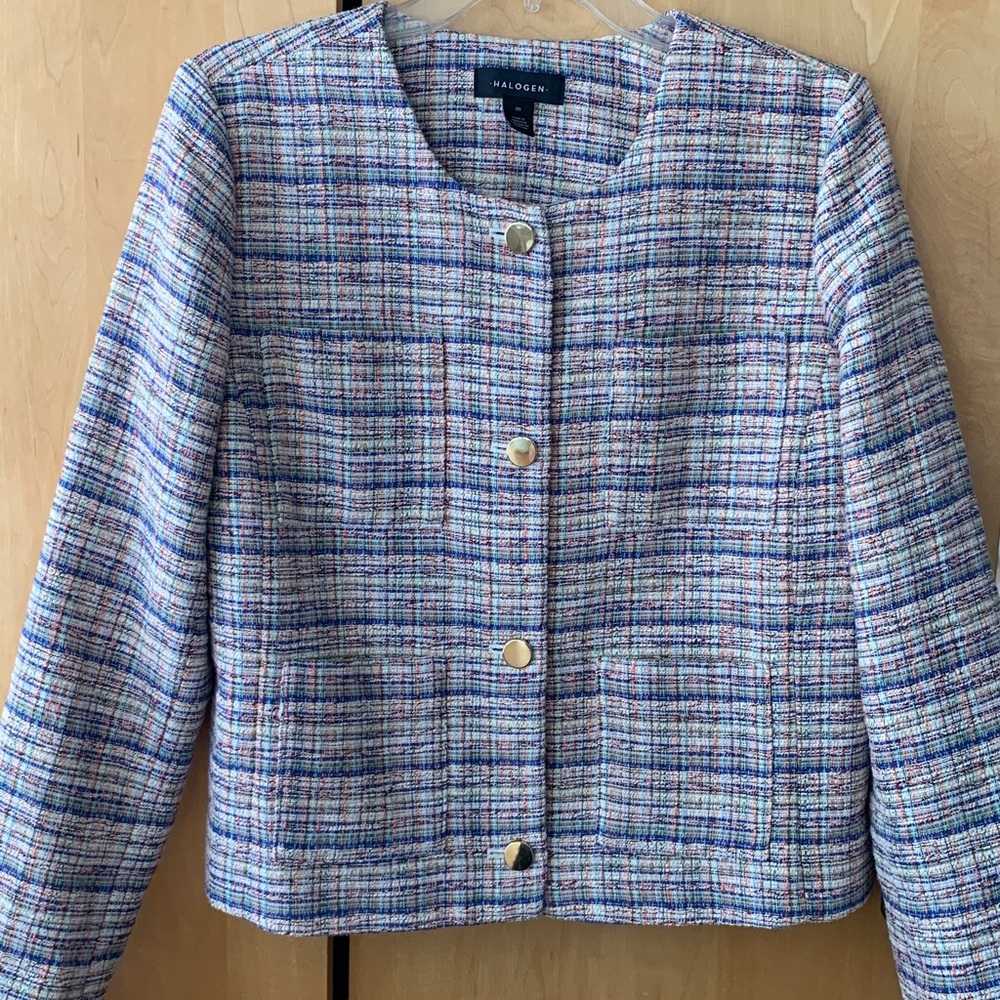 Halogen Tweed Jacket- Medium - image 7